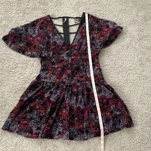 ❗️Last Chance❗️ Free People Perfect Dream Dress, Berry Combo - Picture 11 of 11